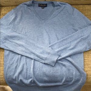 Brooks Brothers Supima Cotton Sweater- Small